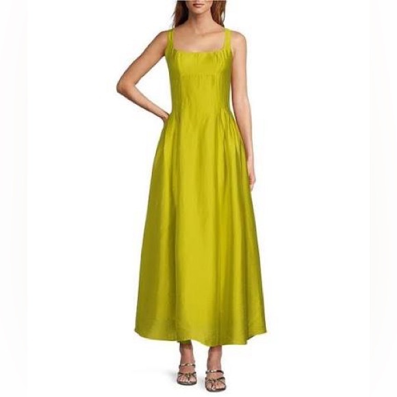 Antonio Melani MG Style A-Line Squareneck Dress Size 6 NWOT - Picture 2 of 5